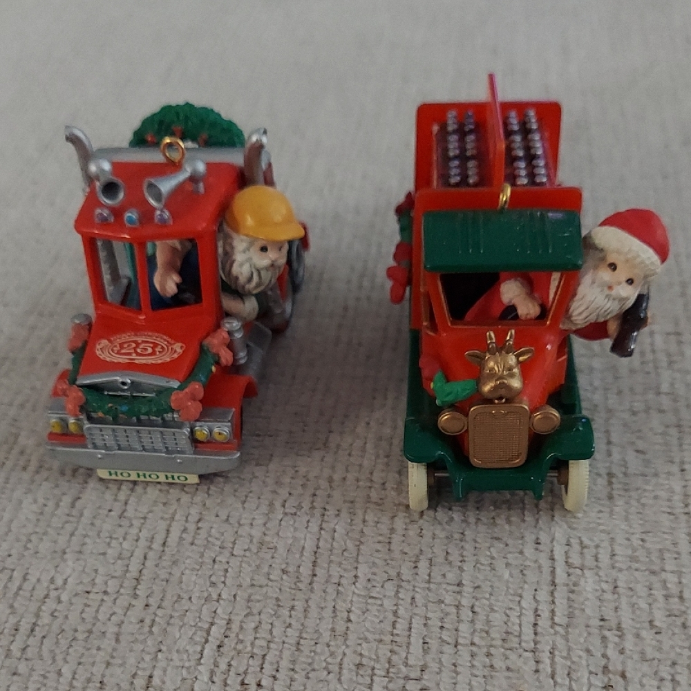 1993 and 1994 Enesco Treasury of Christmas Ornaments